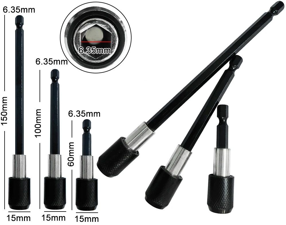 Extension para atornilladores